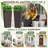 2-Piece Tapered Planter Box Set-1890644933-1890644938