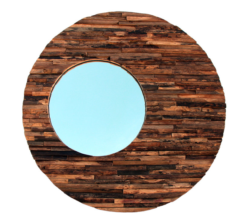 Miroir décoratif orbit, Naturel