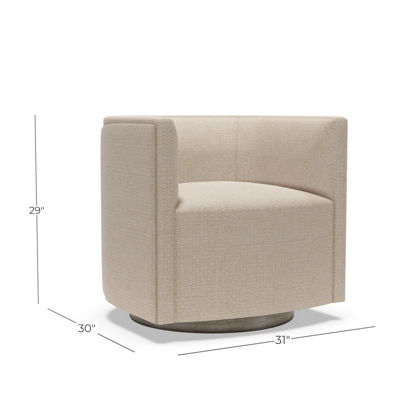 Ingrid Swivel Chair, 2716-11, Harbor Gray