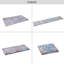 Tapis lavable 8 x 10, antidérapant, antidérapant, couloir à poils courts jaune / crème, antidérapant pliable et pour animaux de compagnie