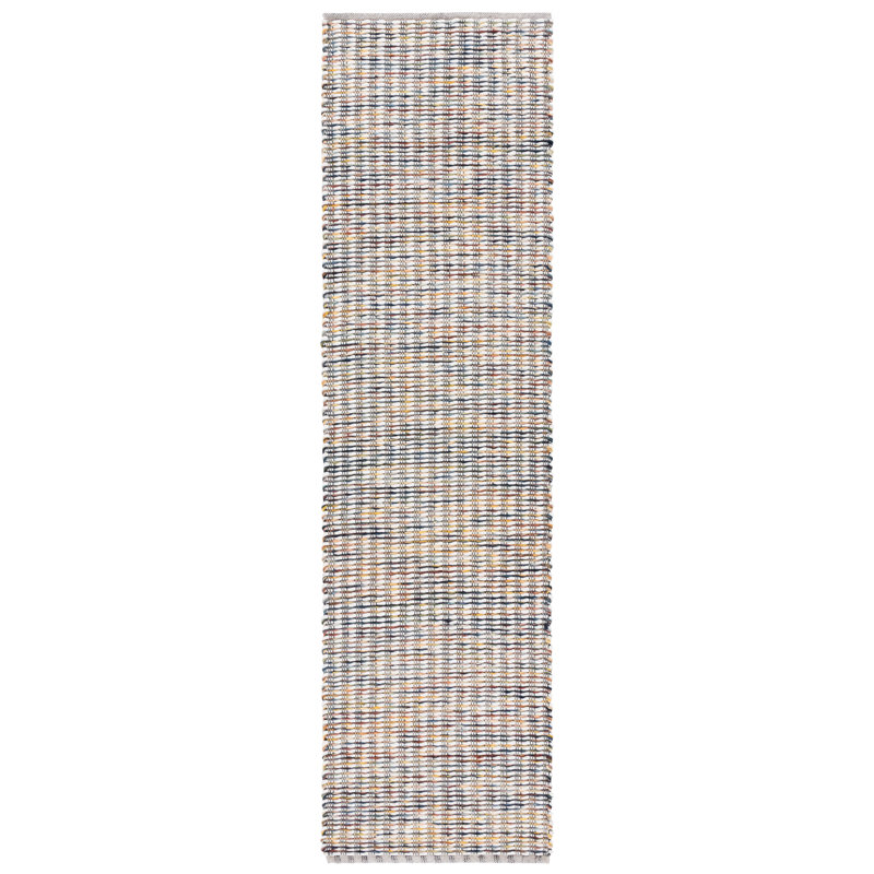 Natura Hand Woven Wool No Pattern Rug, Runner 2'3" x 8'