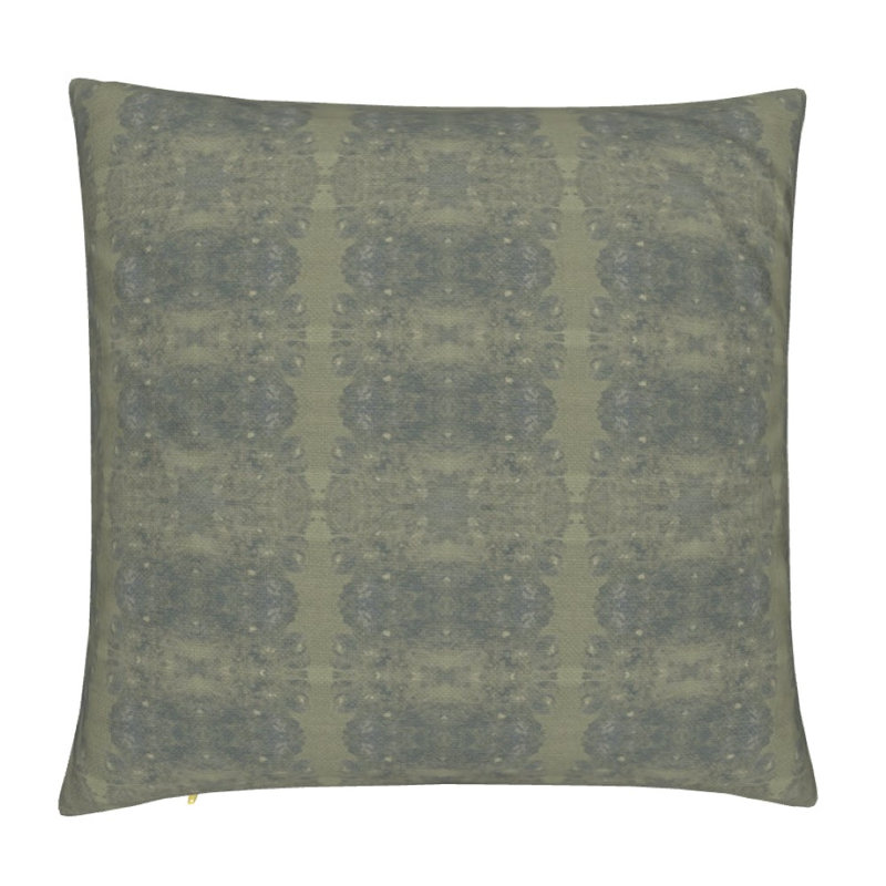 Centerpiece Square Pillow Cover & Insert, Rosemary Geometric, 24"H x 24"W