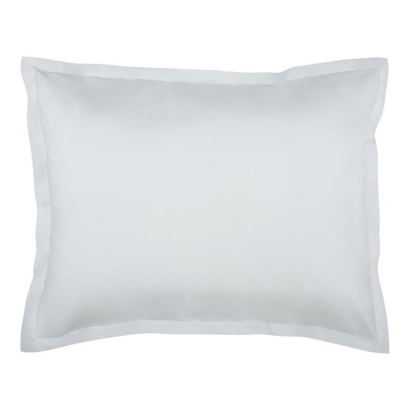 Saha Cotton Blend Sham, Ice Blue, Standard/Twin