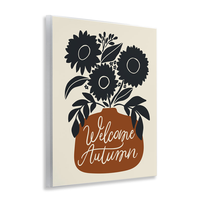  Art mural «Welcome Autumn Earthy Blooms» par Doodles.Ink.