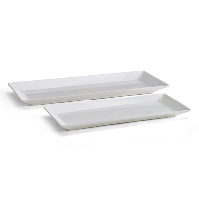 Delray Chip Resistant Bone China Serving Platters