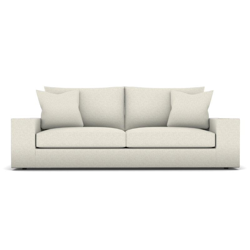 Lucca Two Seat Sofa, Nomad Snow, Casa Blanca