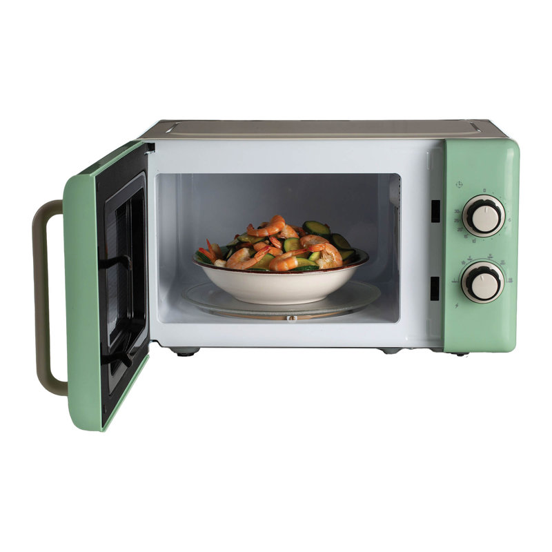 Ariete Vintage 1.7L Jug Kettle, 4 Slice Toaster & Microwave, Green