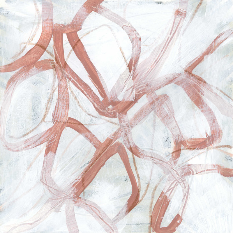 " Rust Thread III " by June Erica Vess, 30" H x 30" W x 1.25" D