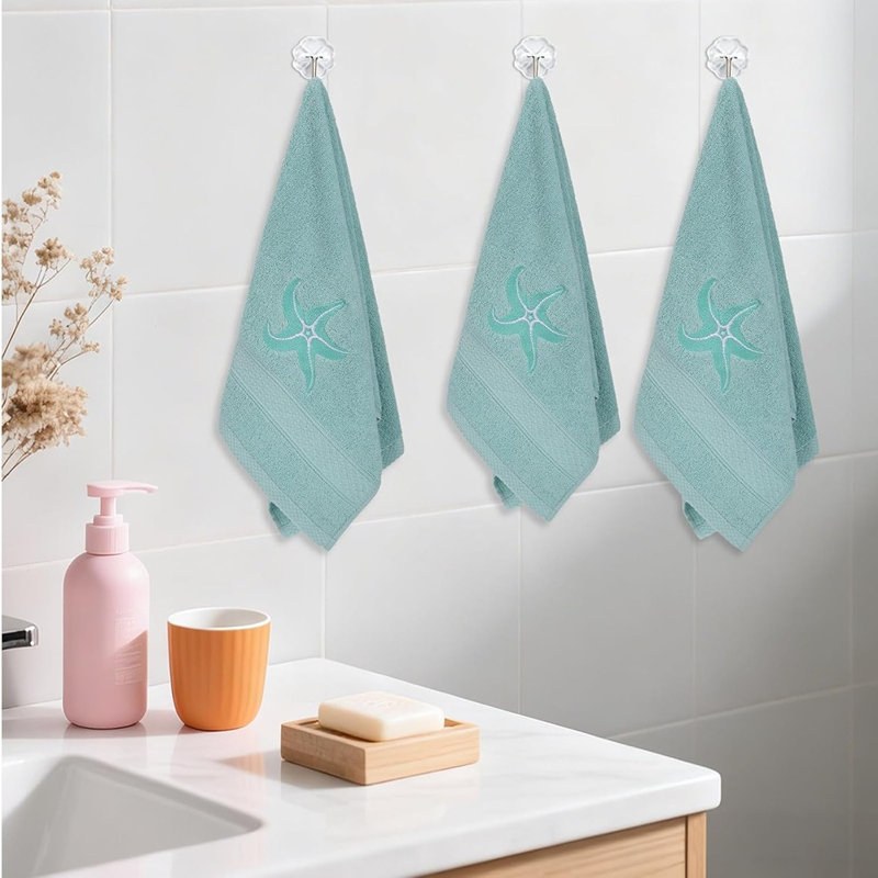 Ensemble de 3 serviettes de plage Coastal