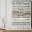 «In This Family», art textuel sur toile-29146568