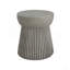 Outdoor Travertine Concrete Side Table-153332124
