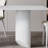 European modern simple rectangular dining table-107242541