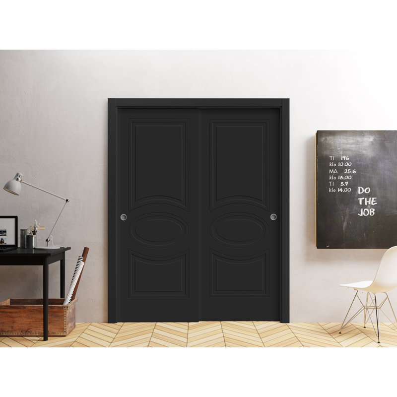 Porte standard à panneaux en bois massif, 18 po x 96 po