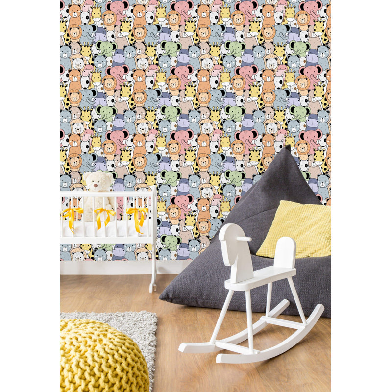 Rouleau de papier peint adhésif Dorfman, L 10,42 po x l 25 po