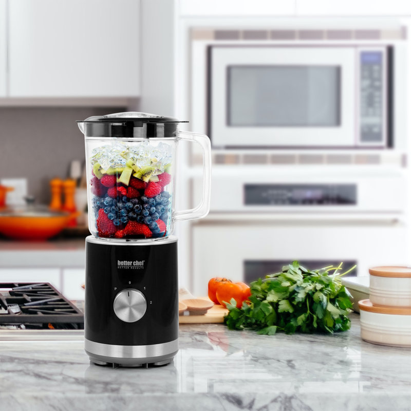 Better Chef 2 Speed 24oz. Countertop Blender, Black