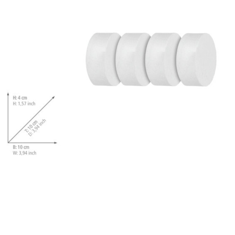 WENKO dehumidifier Mod. Prisma refill 500g, set of 8, suitable for room dehumidifier Prisma
