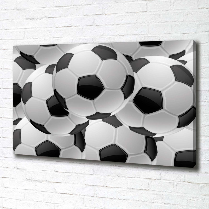 Football - Wrapped Canvas Print