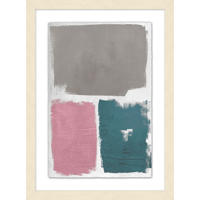 «August Touch of Grey 1» par Lillian August - peinture de boîte d'ombre
