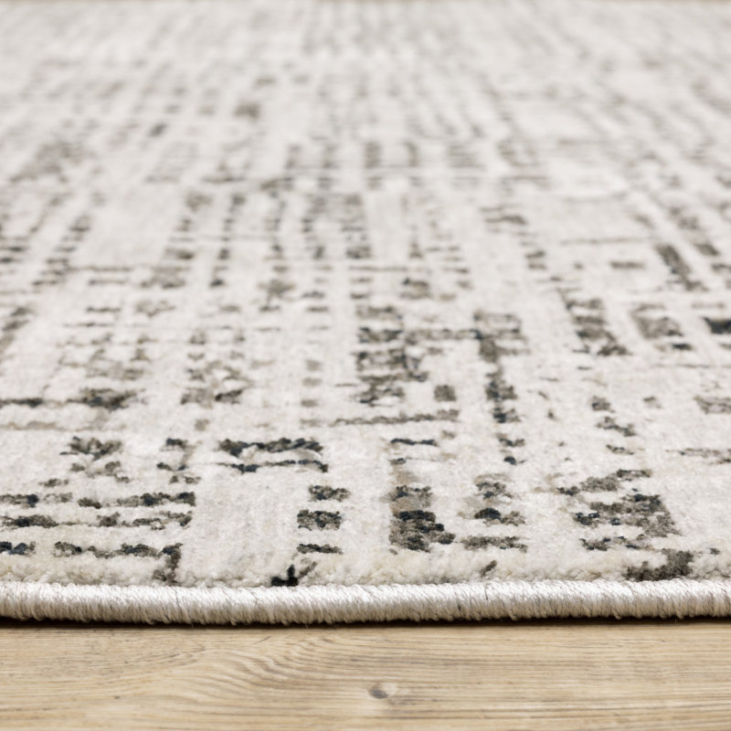 Gwern Geometric Indoor Rug, Rectangle 3'3" x 5'