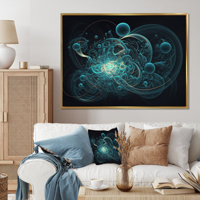 " Turquoise Galactic Superstring Space Harmony "