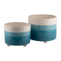 https://assets.wfcdn.com/im/16877174/resize-h210-w210%5Ecompr-r85/2349/234942126/2+Piece+Set+Ceramic+Planters+-+12%22+Planter%2C+10%22+Planter%2C+Blue+Planter+for+Indoor+Plants+or+Outdoor+Plants+and+Succulents%2C+Planter+Set+with+Feet.jpg