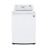 LG 4.5 cu. ft. Ultra Large Capacity Top Load Washer with TurboDrum Technology, White