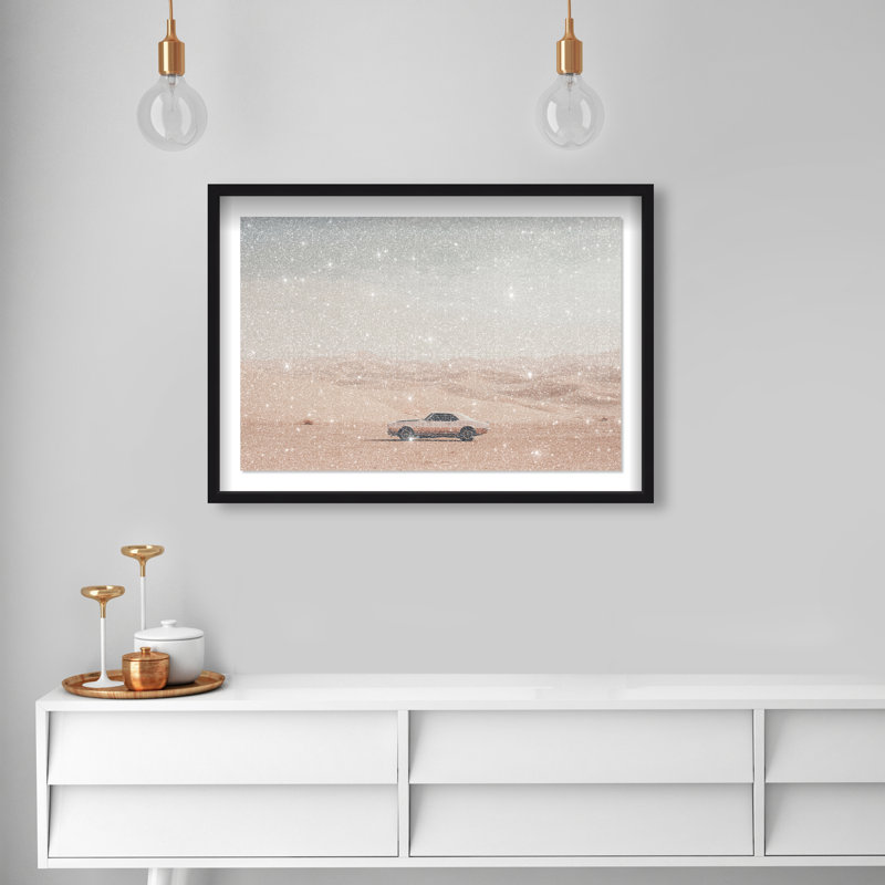 Mechanical Soliloquy Print by Oliver Gal, 31.5"H x 46.5"W, Black Shadowbox