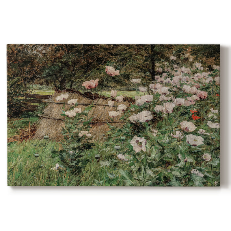 Paysage rétro - CMLXVII, H 33 po x l 49 po, Toile tendue