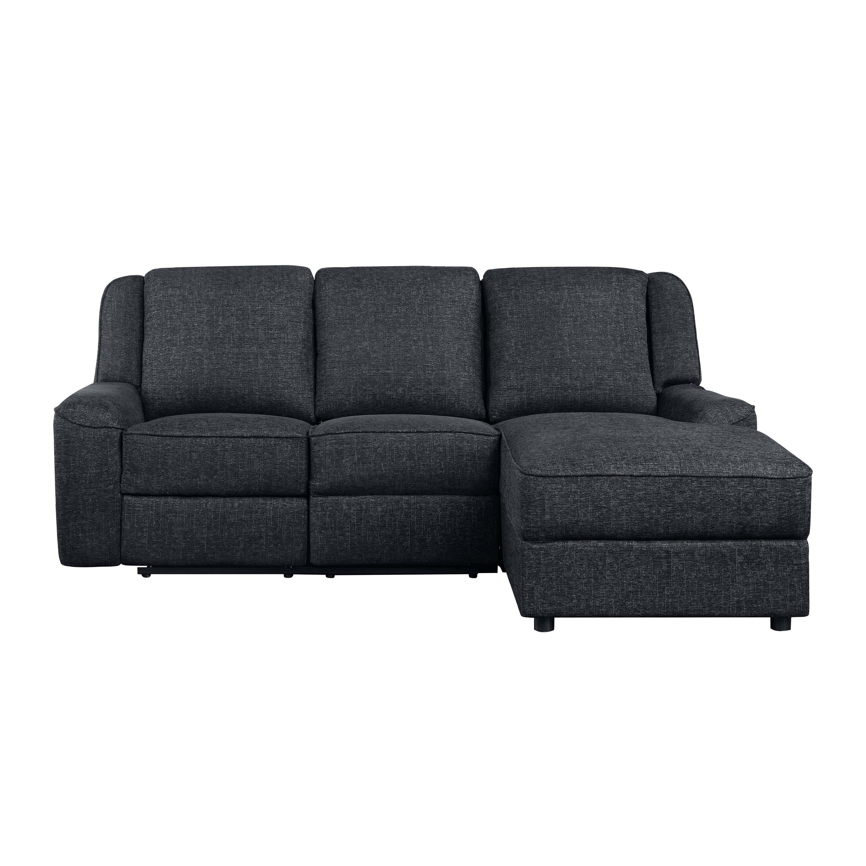 Latitude Run® 2-Piece Reclining Sectional with Right Chaise Chenille ...