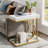 C-Shaped Sofa Side Table