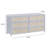 Patty Pastel Blue Rattan 6 Drawer Dresser-1270350078