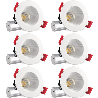 3.13" Ultra Slim Remodel IC LED Canless Recessed Lighting Kit