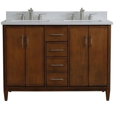 Ensemble de meuble-lavabo double 49 po Hatten