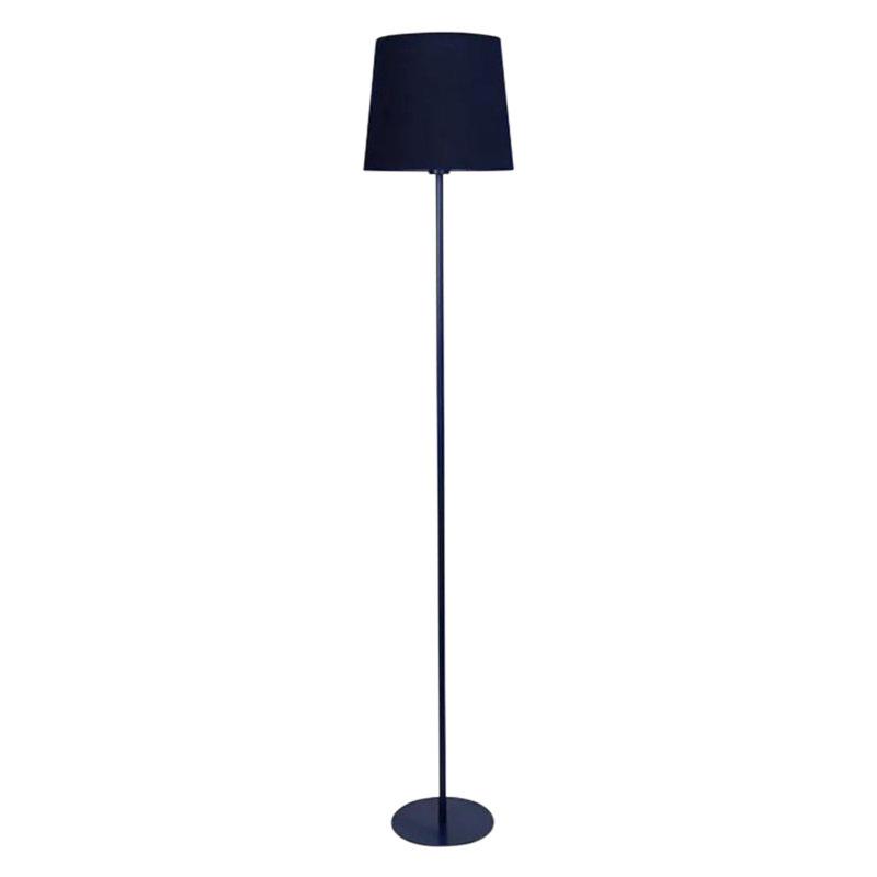 Mieshia Column Floor Lamp, Navy Blue