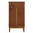 43" Classic Lighted Curio Cabinet With Mirrored Reflection & 3-Tier Adjustable Glass Shelving (Available In Cherry & Oak)-1273115538