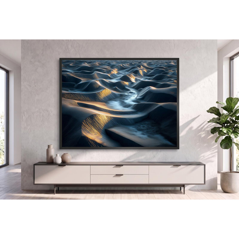 Duskflow, 26" H x 20" W