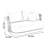 Sharrell 59.05'' Wide Rectangle Metal Loveseat with Cushions
