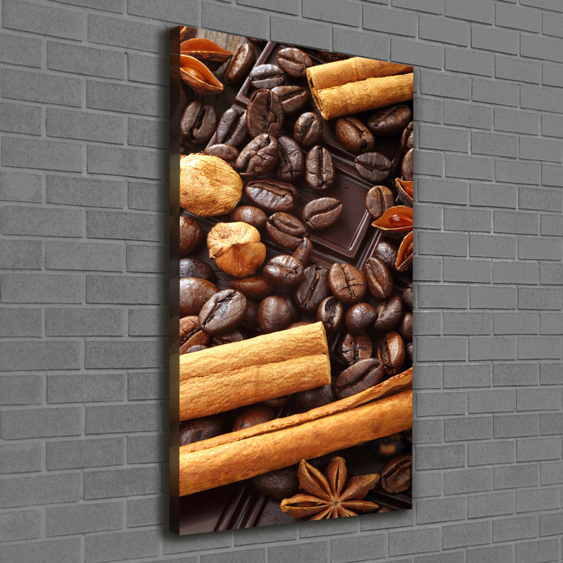 Dark Chocolate - Wrapped Canvas Print