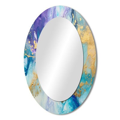 Leamont - Abstract Metal Mirror