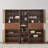 European style light luxury solid wood bookcase