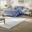 Ensembles de literie luxueux, édredon en velours de polyester, style chambre à coucher glamour