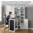 Adavion Foldable L-Shaped Writing Desk