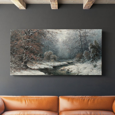 Série paysage - CDXV III - Toile tendue avec châssis - Prêt à accrocher