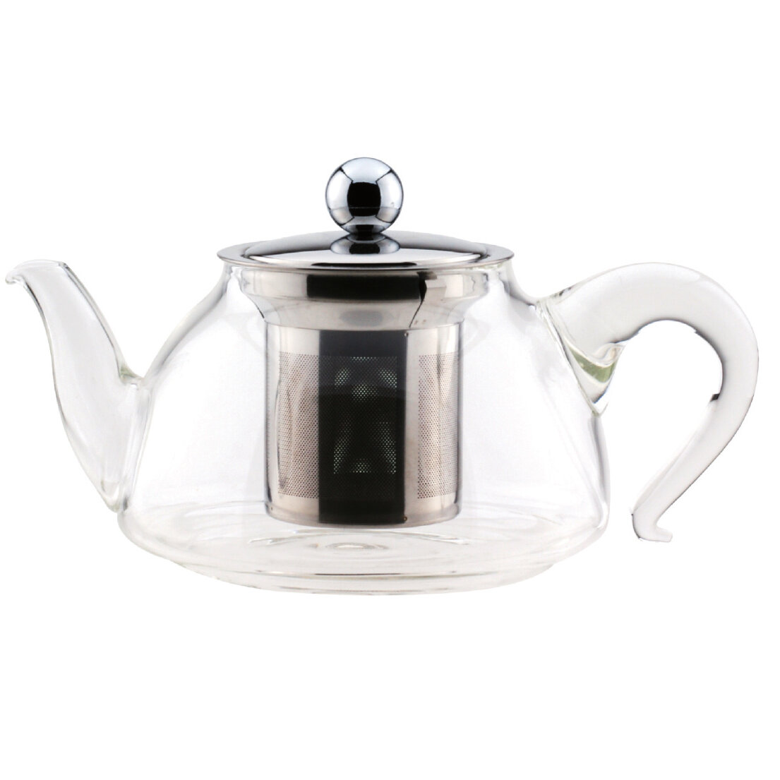 Winston Porter Gatton 27oz. Glass Teapot