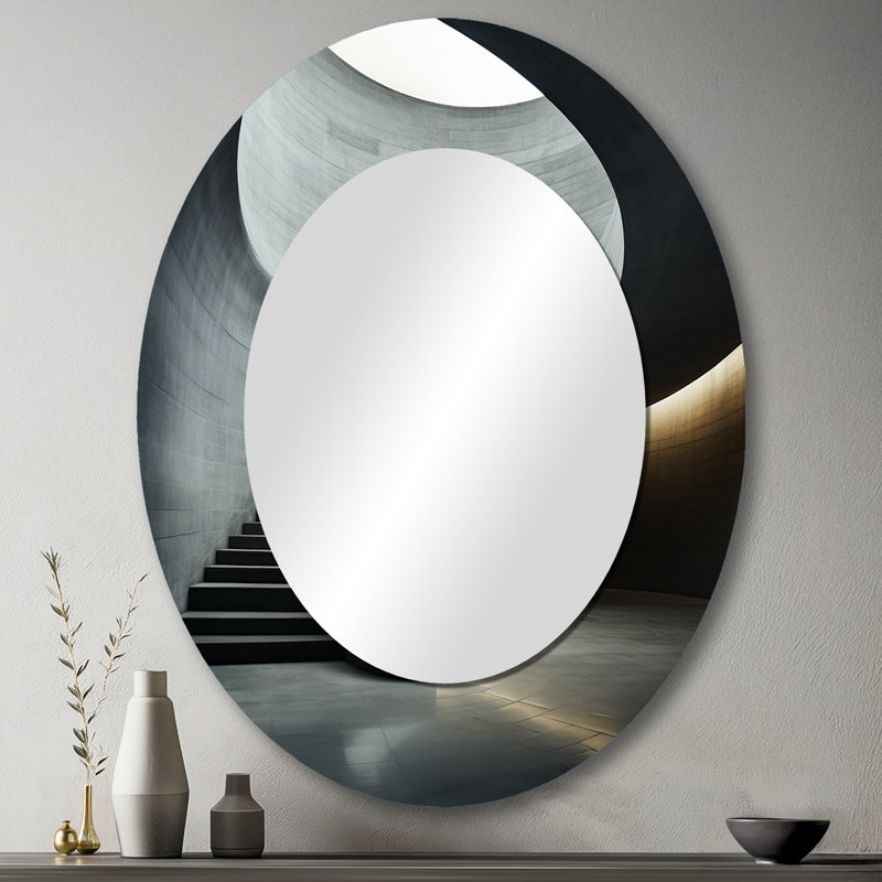 Lapish - Miroir architectural en métal, 43 po x 33 po