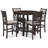 Leangelo 4 - Person Four Leg Dining Set-95210604-95210605-95210606