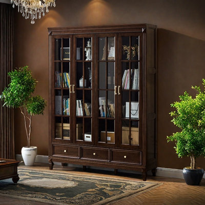 Light luxury trendy bookcase