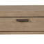Console incurvée à 1 tiroir - Caramel