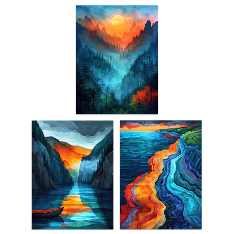 No Frame Print, 29.7cm H x 21cm W