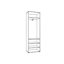 Jasdeep 2 Door Manufactured Wood Wardrobe-430193607